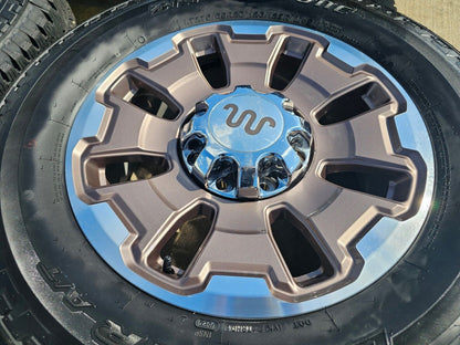 20" Ford F-250 F-350 OEM KING RANCH tan wheels rims 10487 2024 2025 NEW