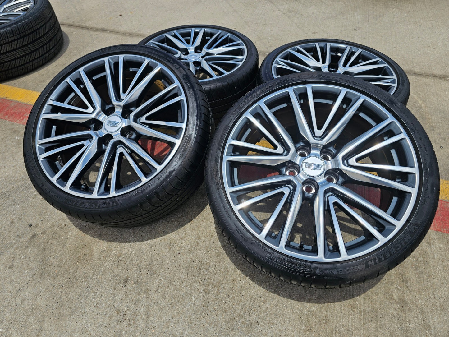 20" Cadillac CT5 CT5-V Platinum OEM 4843 wheels rims 2022 2023 2024 2025 2026