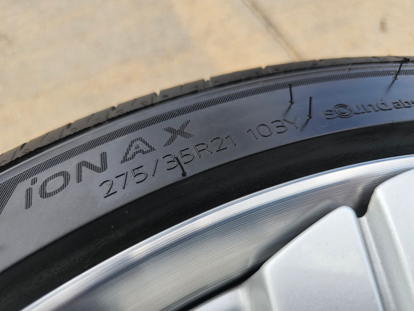 (1) 21" Bentley Continental OEM wheel rim Mulliner Flying Spur GT Spare