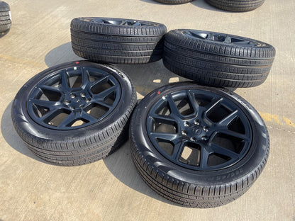 22" Dodge Ram 1500 OEM LIMITED Laramie wheels rims SET 2725 2684 PIRELLI NEW