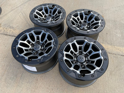 18" Dodge Ram 1500 TRX Beadlock OEM 2735 RHO wheels rims SET 2025 2026 2027 NEW