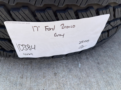 17" Ford Bronco HERITAGE OEM 10384 wheels rims tires