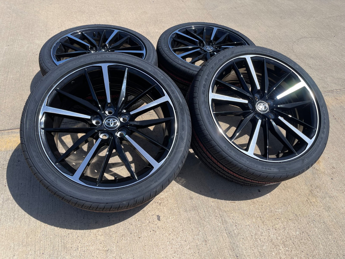 19" Toyota Camry OEM Replica wheels rims 75222 Avalon Lexus 2021 2022 2026 NEW
