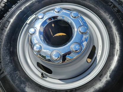 (6) 17" Ford F-350 Dually OEM rims wheels 3615 99016 tires SET MICHELIN A/T2 NEW