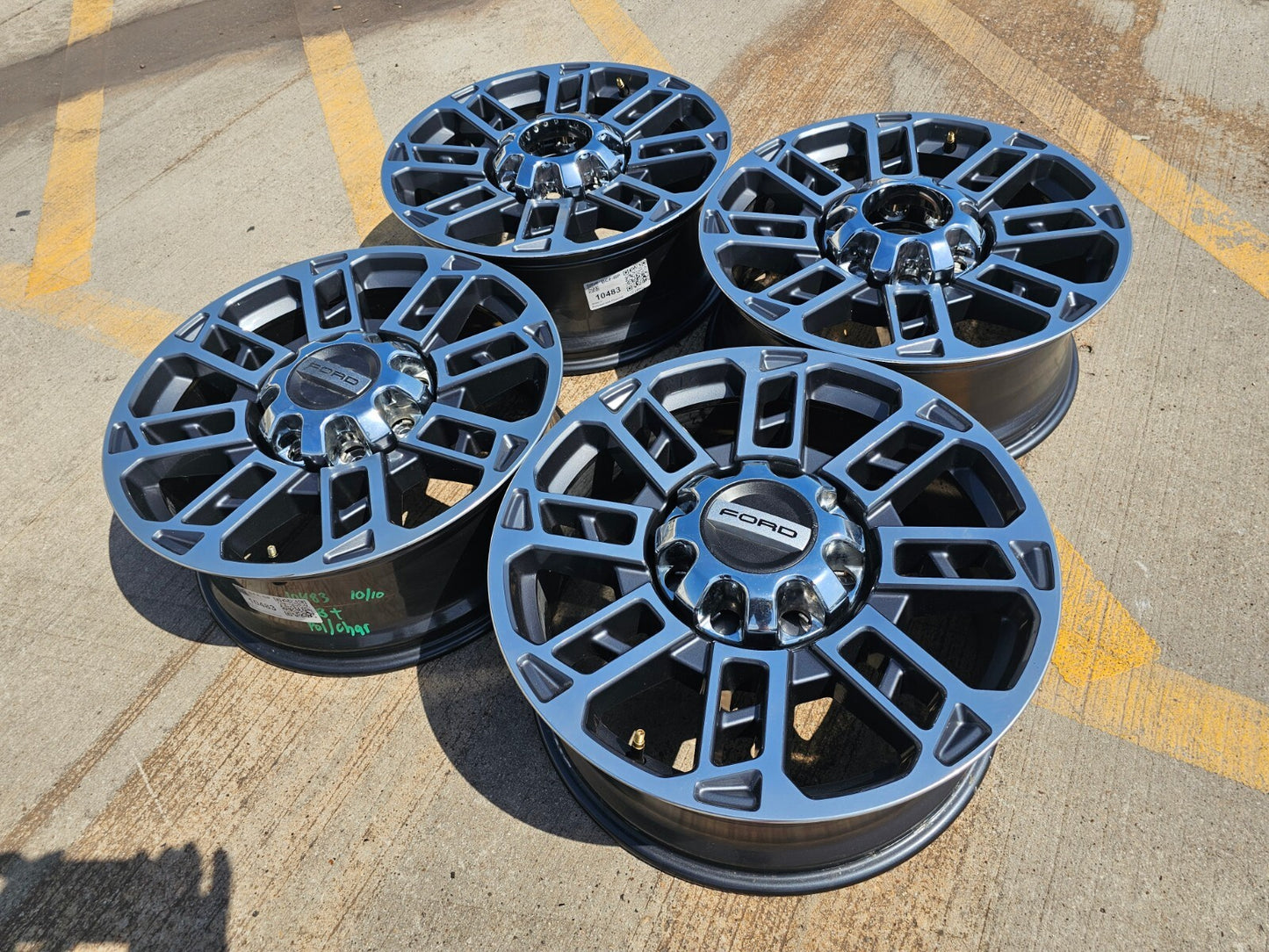 20" Ford F-250 F-350 OEM LIMITED Platinum wheels 10302 10483 rims 2025 2026 NEW