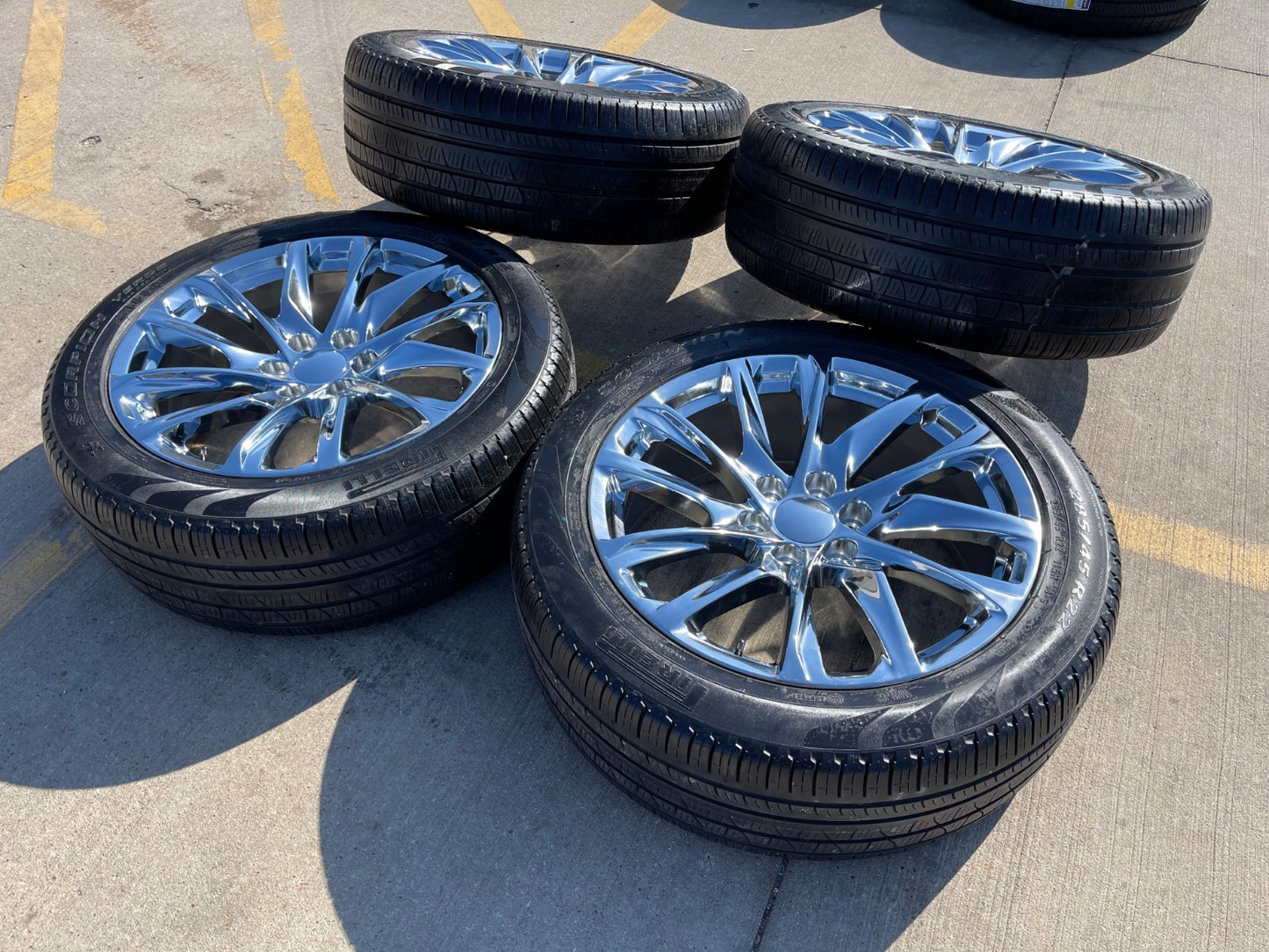 22" GMC Yukon Sierra Escalade OEM Replica 95027 4875 wheels rims FITS 1999-2027