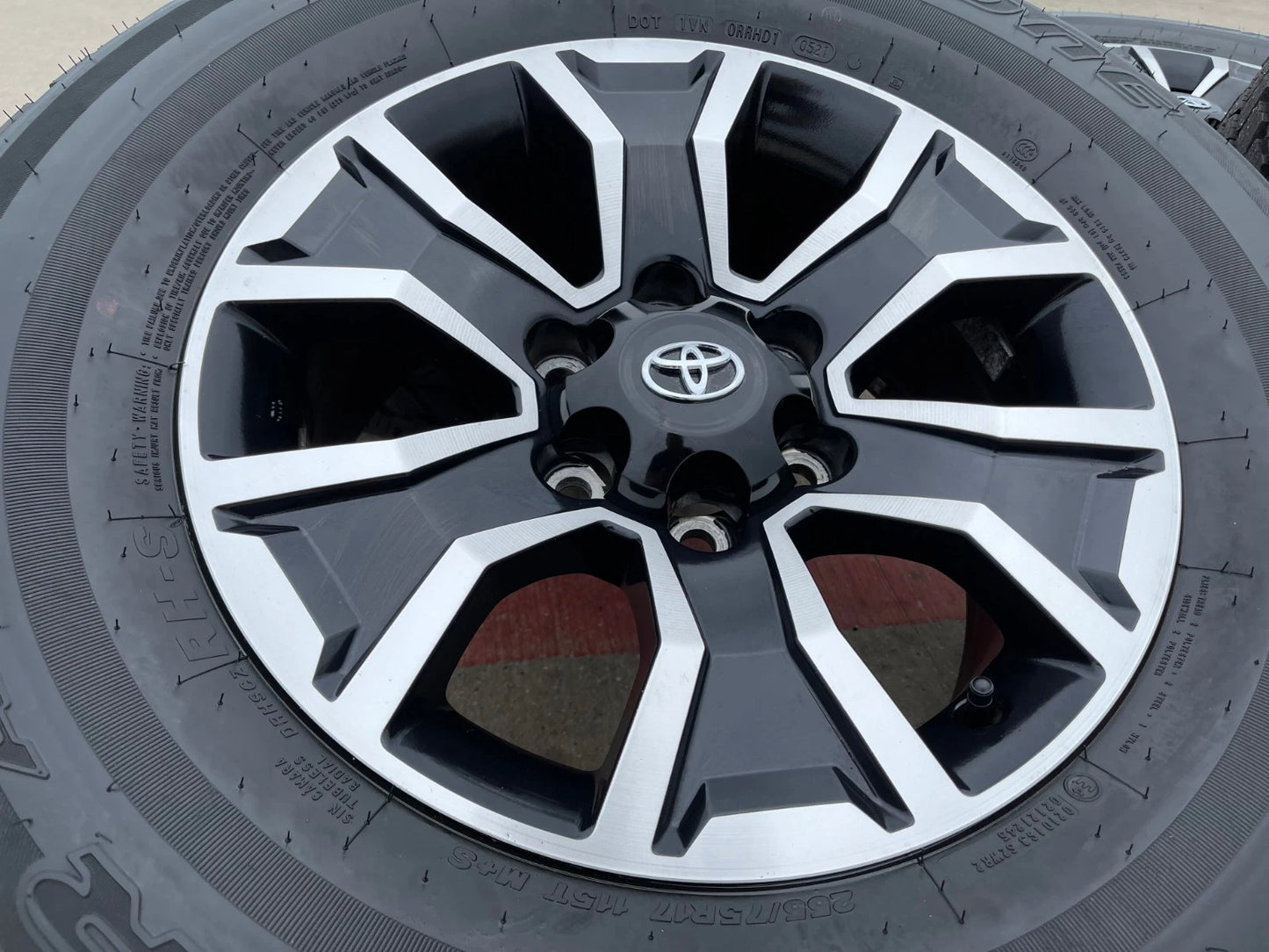 17" Toyota Tacoma 4Runner OEM wheels rims FJ 75259 NEW tires