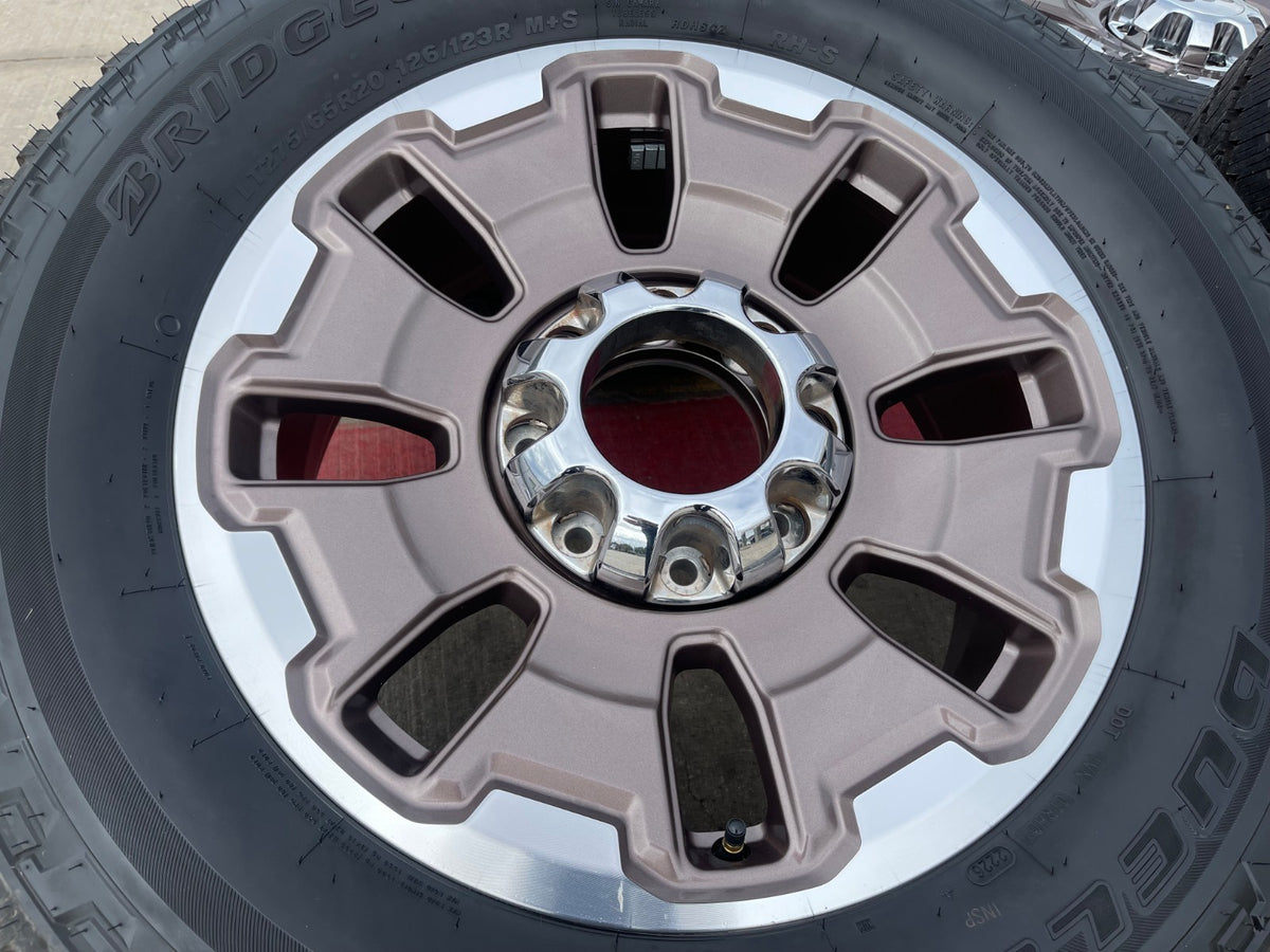 20" Ford F-250 F-350 OEM 10487 LIMITED KING RANCH tan wheels rims 2025 2026 2027