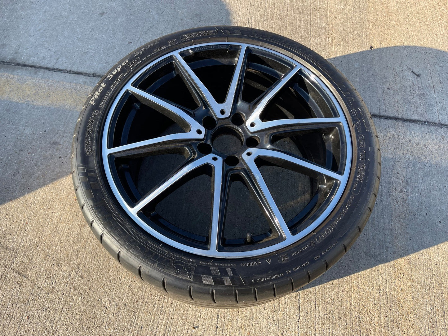 19x9 19" Mercedes GT AMG OEM 85476 wheel rim FRONT 2016 2017 2018 2019 2020 2021