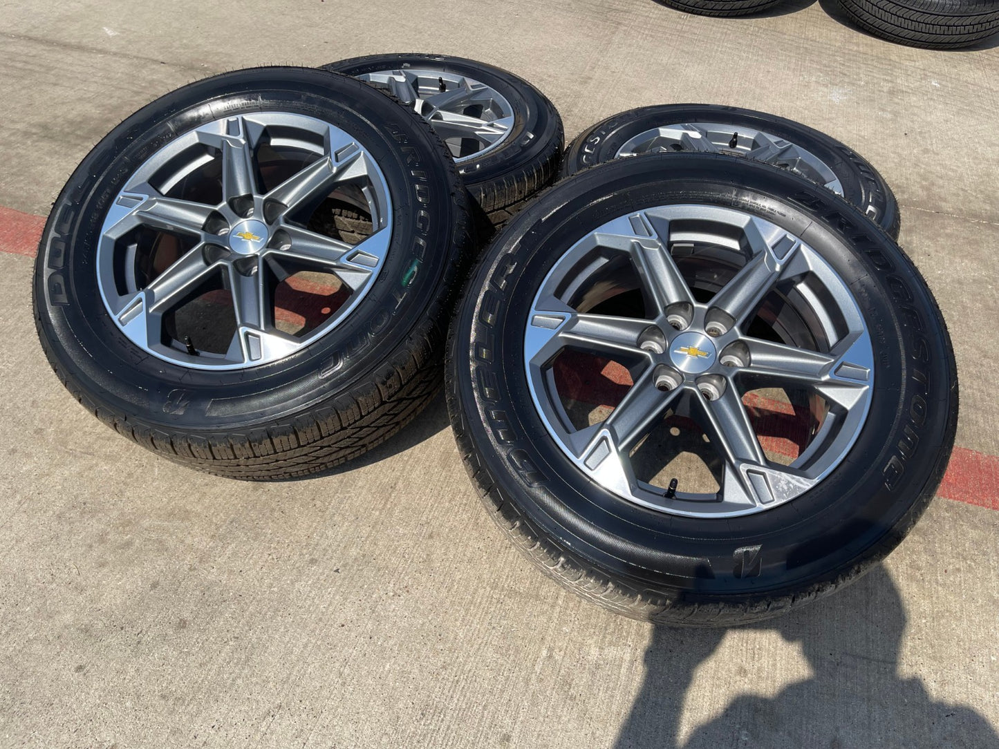 NEW 18" Chevy Blazer Traverse GMC Acadia OEM SET wheels rims # 14083 2018-2027