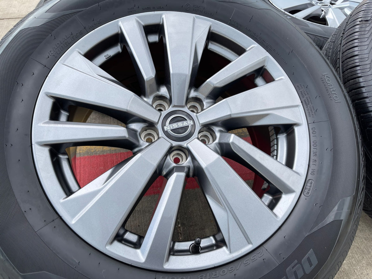 18" Nissan Pathfinder Murano FX35 FX45 QX60 OEM 62843 wheels rims 2023 2024 2025