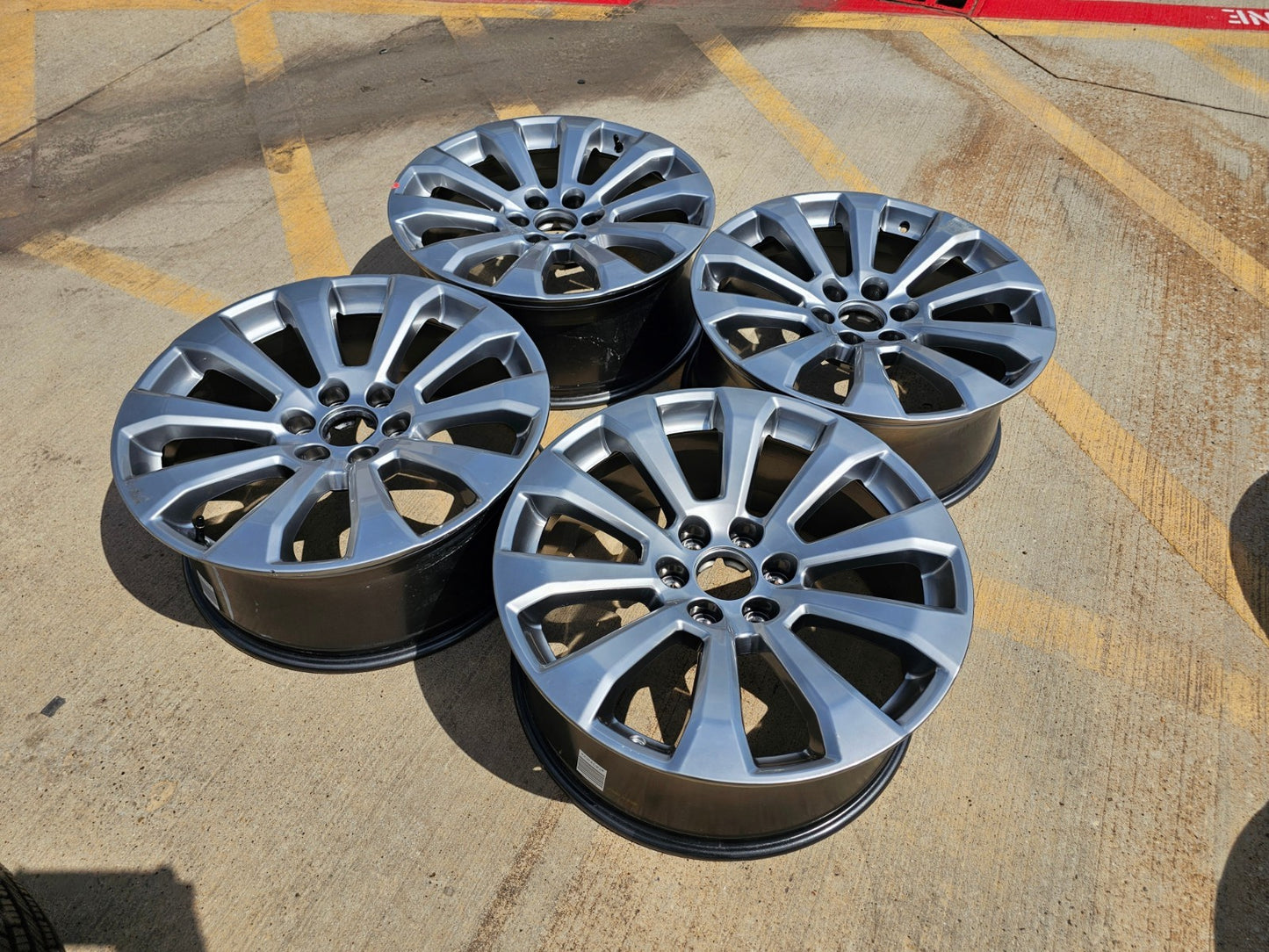 22" Chevy Silverado High Country OEM 5922 wheels rims Tahoe SET 2025 2026 2027