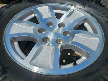 17" Chevy Silverado GMC Sierra OEM wheels rims 5657 Canyon Colorado SET