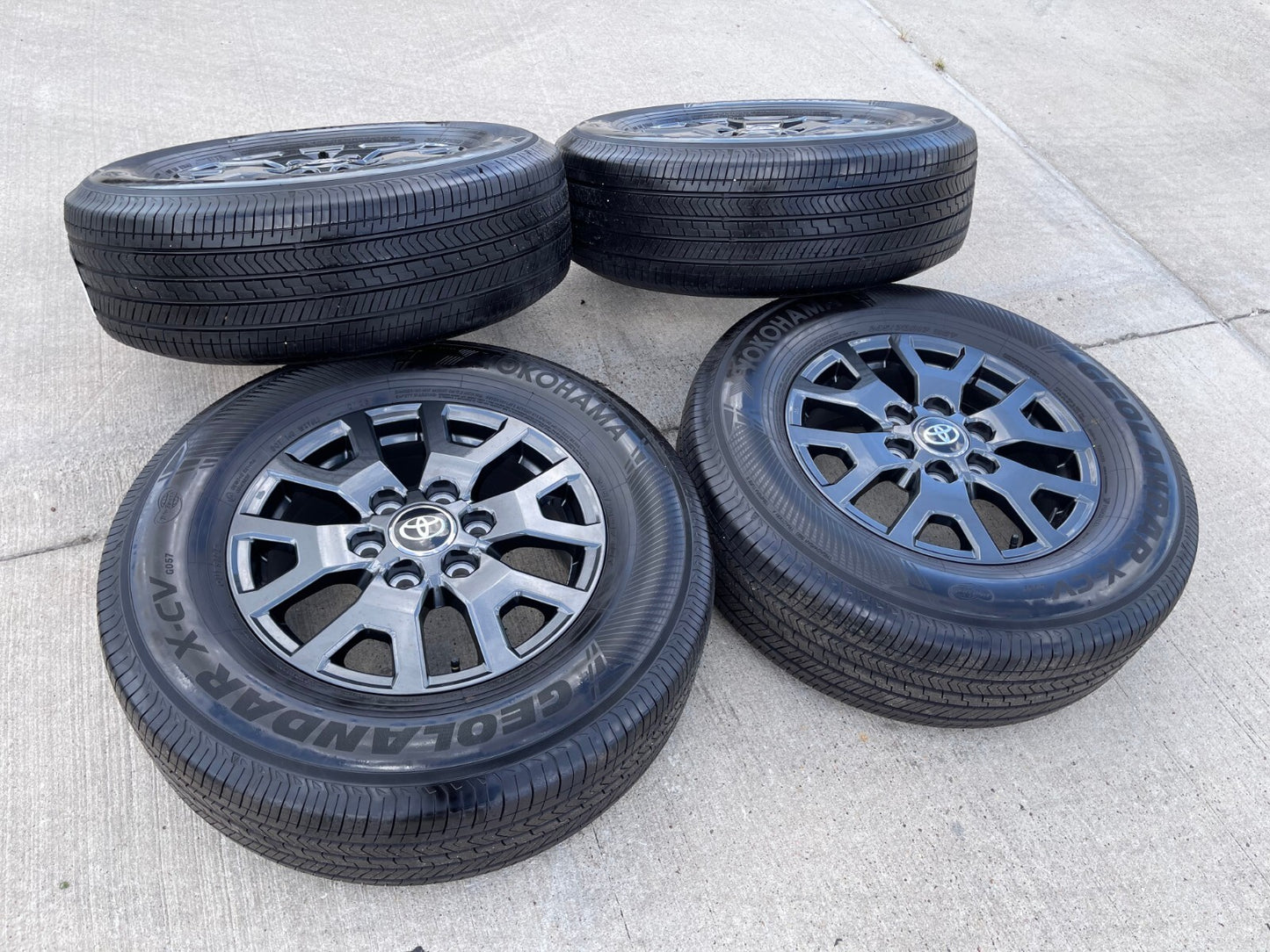 17" Toyota 4Runner Tacoma TRD OEM 42611 wheels rims tires 2024 2025 2026 NEW