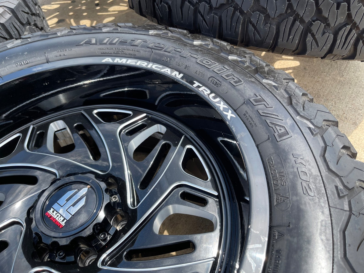 20" 20x10 American Truxx AT1914 Euphoria Ford F-150 rims wheels Expedition BFG