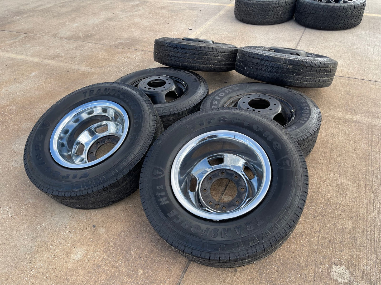 17" Dodge Ram 3500 Dually Laramie 8x200 wheels rims 2703 2704 OEM DISCOUNTED