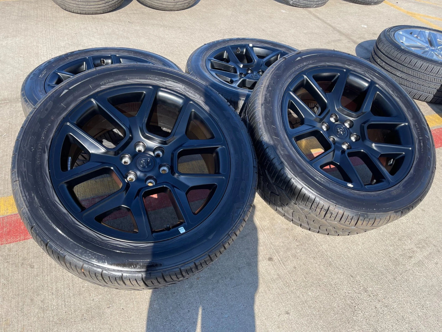 22" Dodge Ram 1500 OEM LIMITED Laramie 2684 2725 wheels rims NITTO