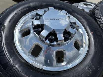 18" GMC Sierra 3500 DENALI Dually rims wheels OEM 8x210 2024 2025 NEW MICHELIN