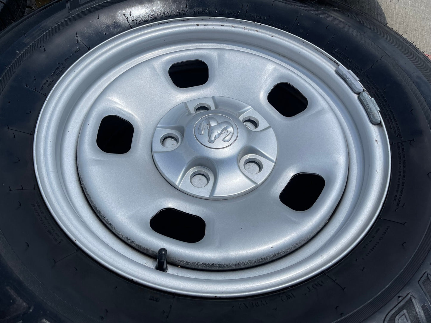 17" Dodge Ram 1500 OEM wheels rims 2449 5x139 5x5.5 tires BRIDGESTONE