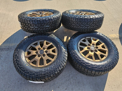 17" Toyota Tacoma 4Runner TRD OEM 94254 10637 BRONZE wheels rims 2025 2026 NEW
