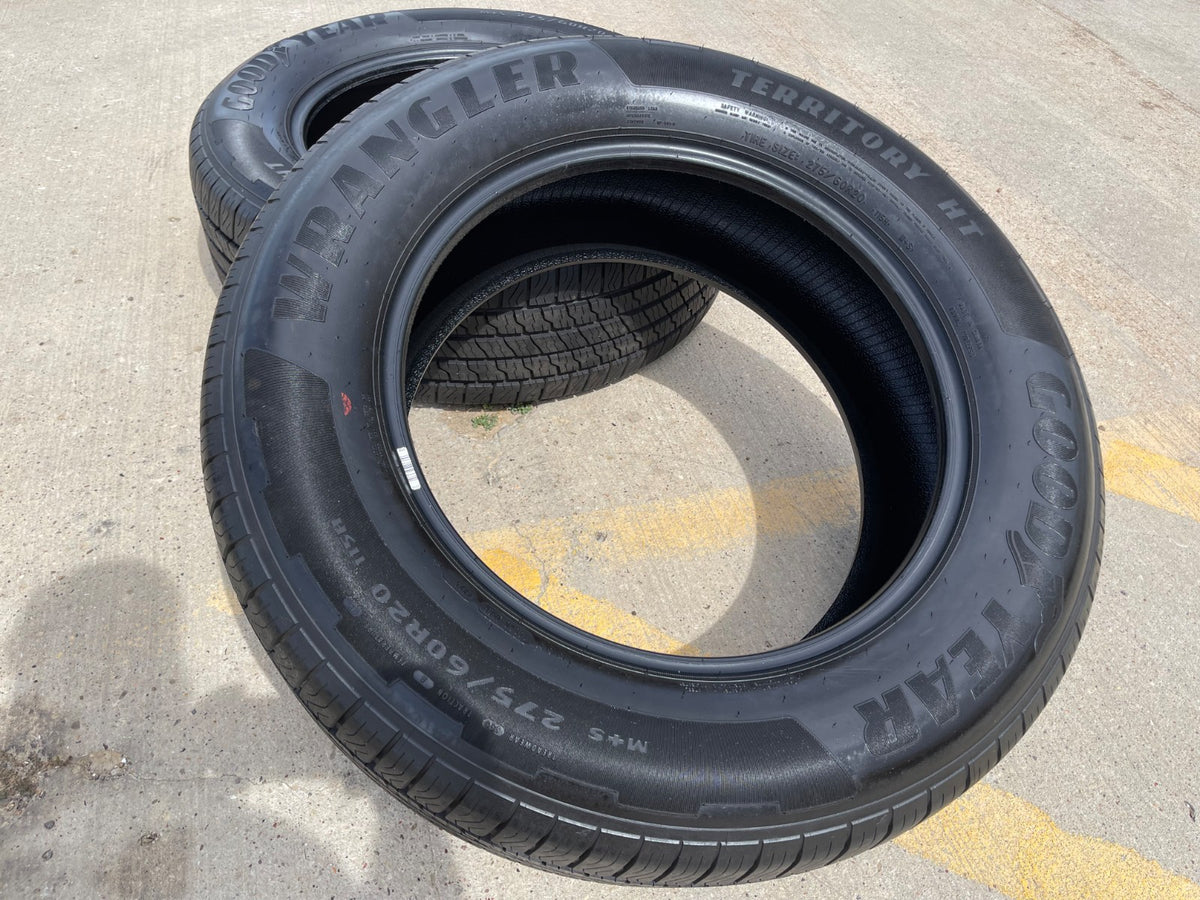 275/60/20 Goodyear Wrangler Territory H/T tire 275/60R20 LR 115H TAKE OFFS NEW