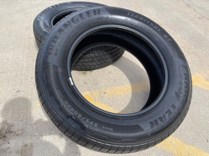 275/60/20 Goodyear Wrangler Territory H/T tire 275/60R20 LR 115H TAKE OFFS NEW