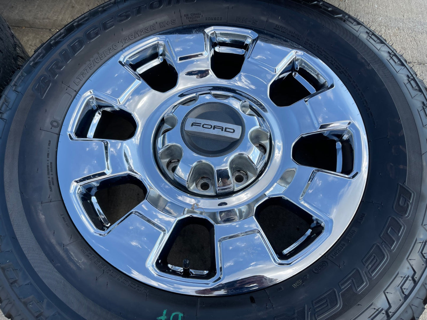 20" Ford F-250 F-350 OEM LIMITED 10295 25085 10552 wheels rims 2025 2026 SET