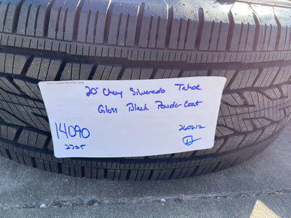 20" Chevy Tahoe Silverado OEM 14090 95417 wheels rims tires CONTINENTAL NEW