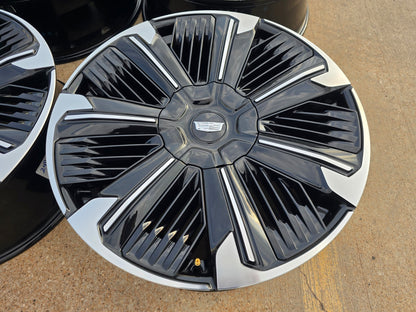 24" Cadillac Escalade IQ EV OEM 8x165 wheels rims Hummer 2500 2025 2026 2027 NEW