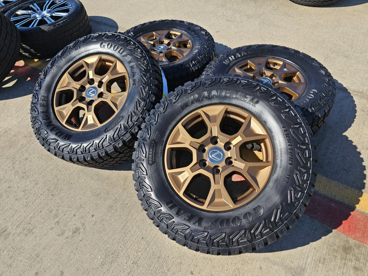 18" Lexus GX550 OEM wheels rims BRONZE Toyota Land Cruiser Tundra Sequoia NEW