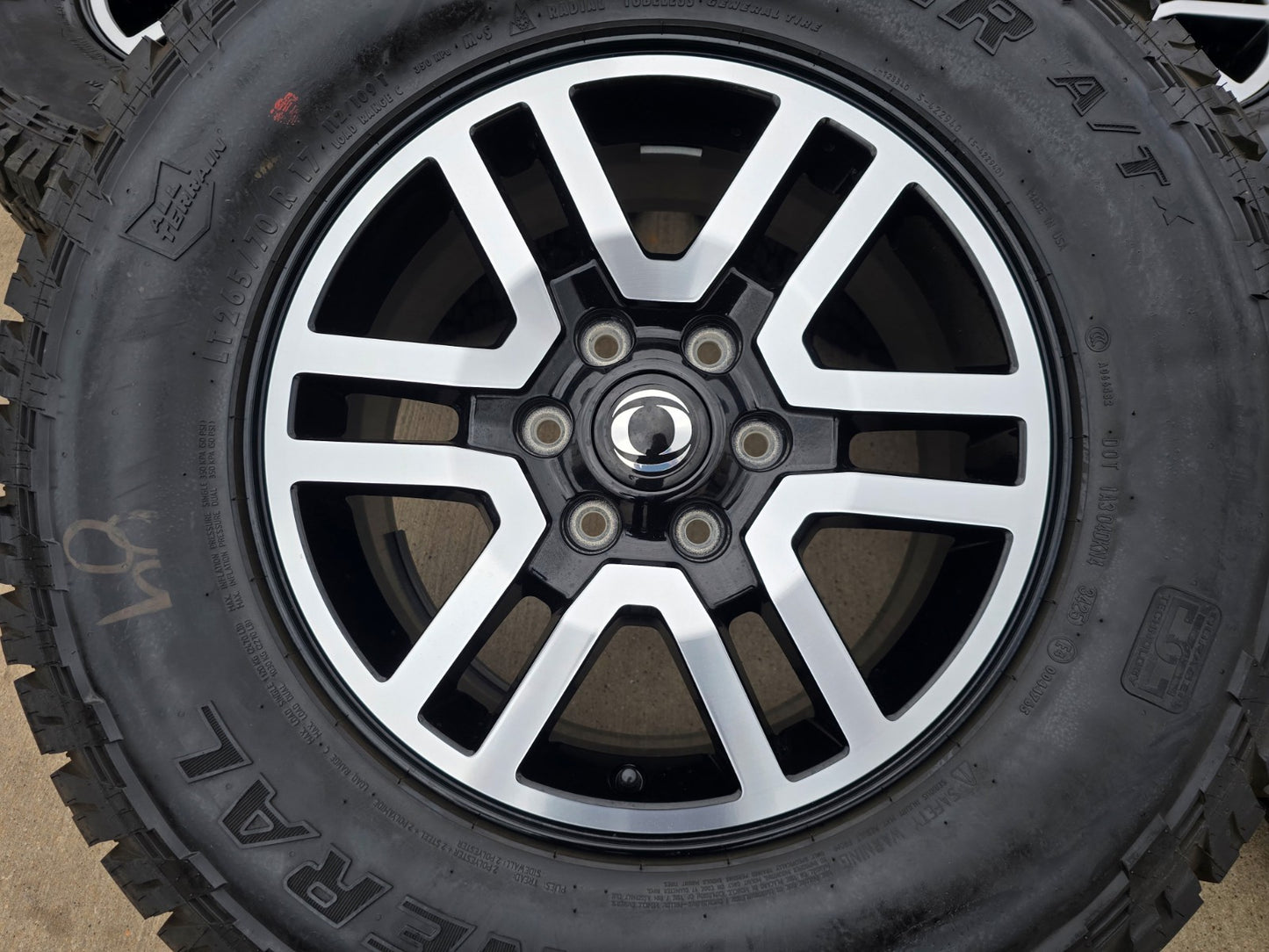 17" INEOS Grenadier OEM 8775 black wheels rims 2023 2024 2025 2026 GENERAL NEW