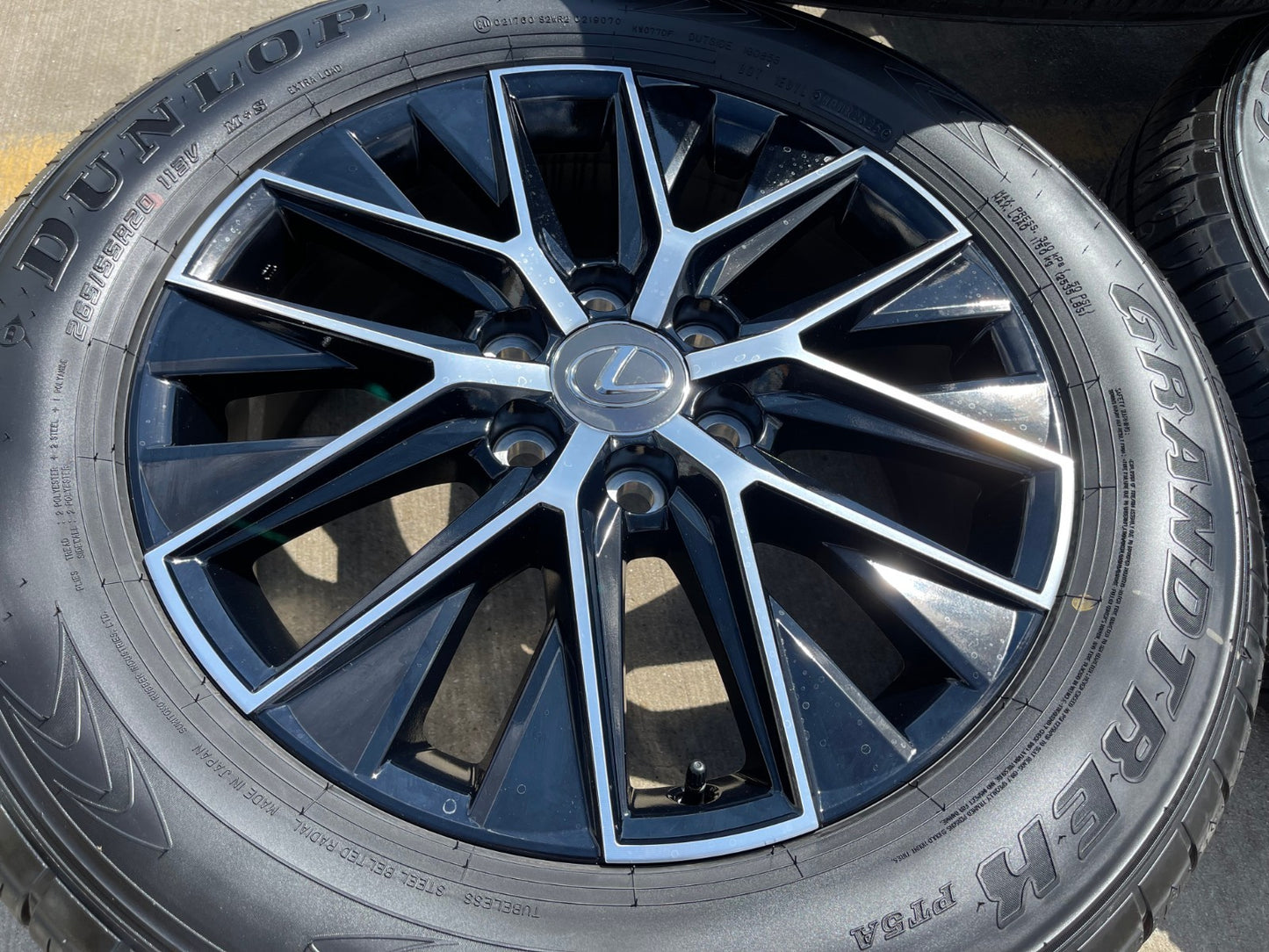 20" Lexus GX550 OEM wheels rims Toyota Land Cruiser Tundra 10545 LX600 2025 NEW