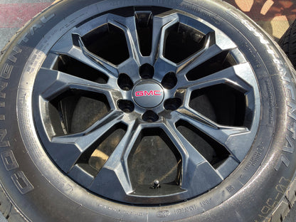 20" Chevy Tahoe Silverado OEM 14090 95417 wheels rims tires CONTINENTAL NEW