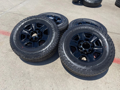 18" Ford F-250 F-350 TREMOR FX-4 OEM black wheels 10298 tires DUELER A/T NEW