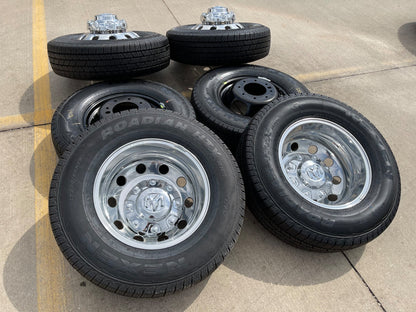 17" Dodge Ram 3500 Dually Laramie 8x200 wheels rims 2701 2702 OEM NEXEN NEW