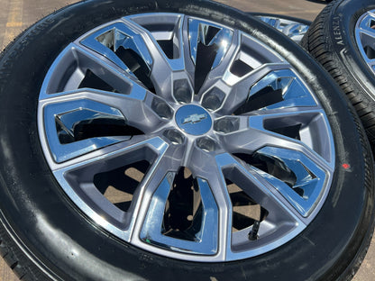 22" GMC Yukon Chevy Tahoe Escalade OEM chrome 95513 wheels rims NEW