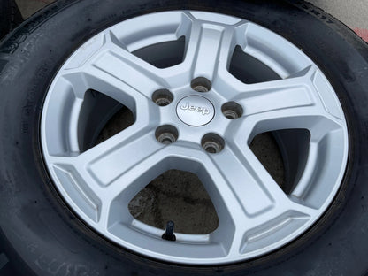 17" Jeep Wrangler Rubicon OEM wheels rims 9216 Gladiator tires MICHELIN