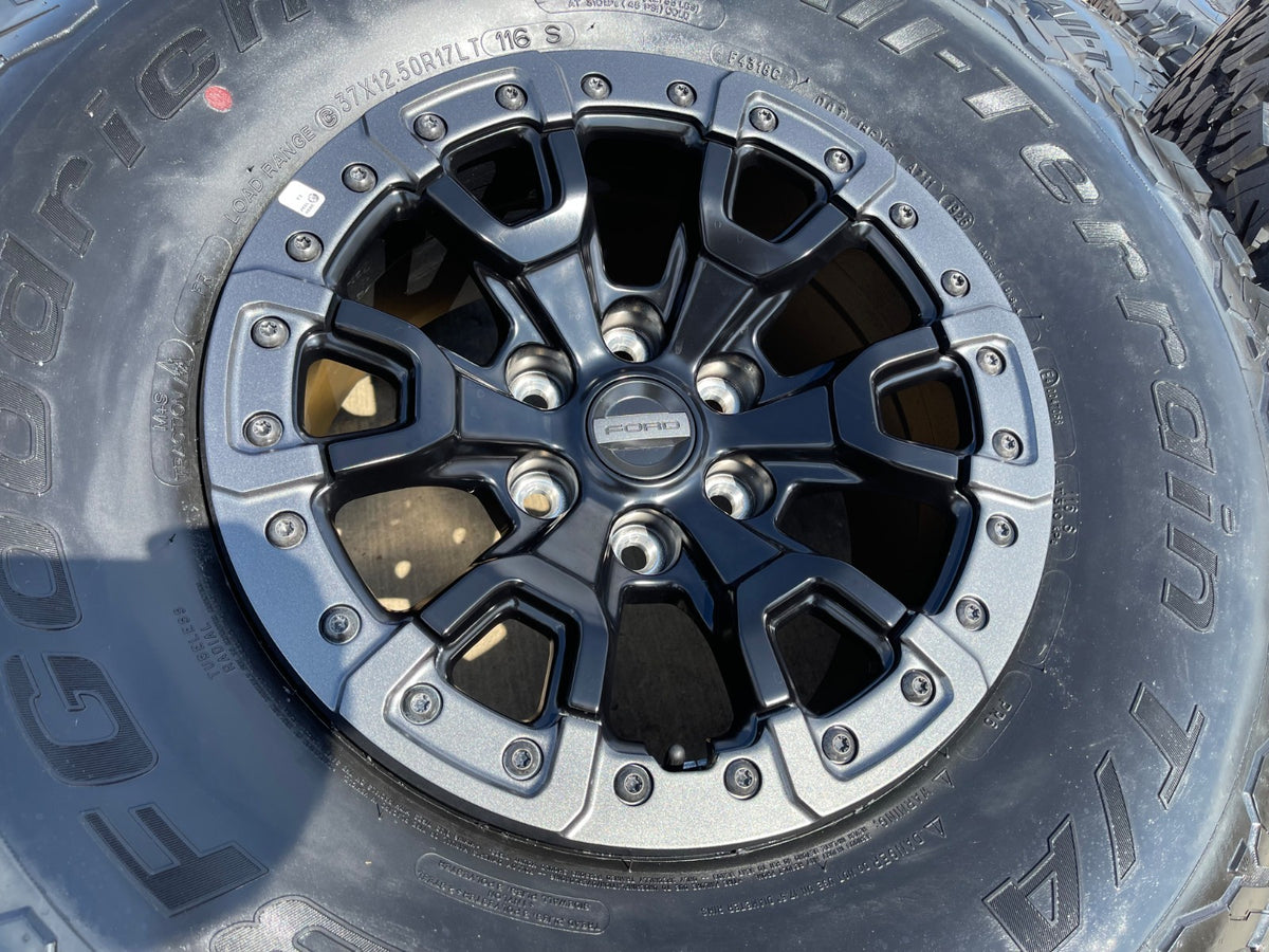 17" Ford F-150 Raptor Bronco R OEM BEADLOCK 51222 rims wheels 2025 2026 37" NEW