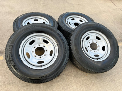 17" Ford F-250 F-350 OEM 3828 wheels rims tires MICHELIN LTX A/T2
