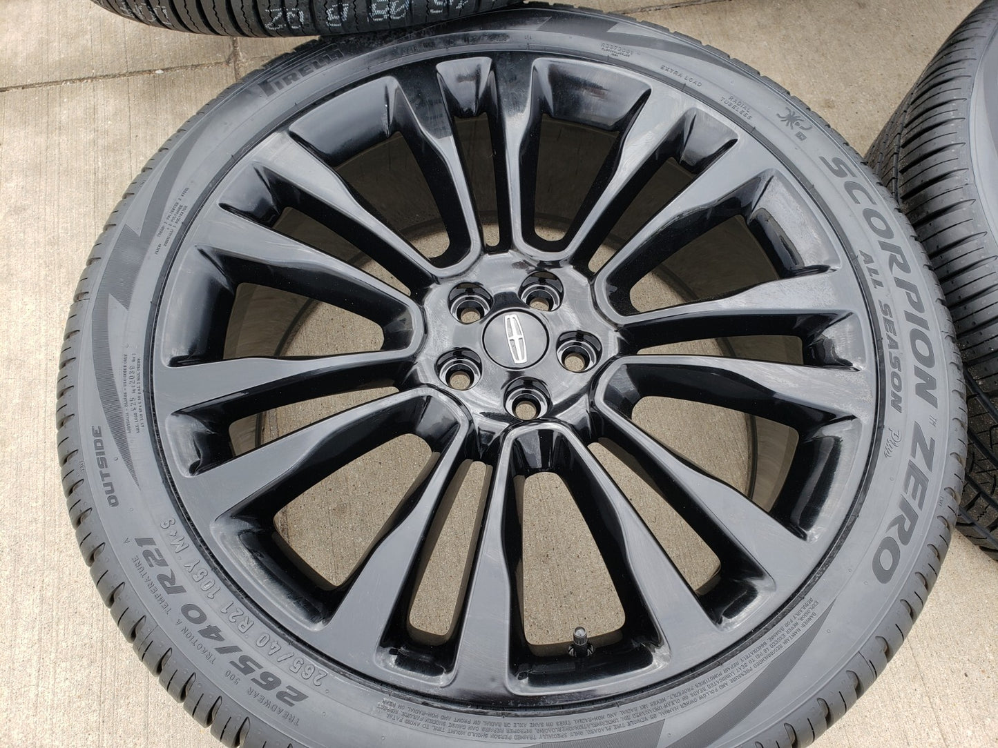 21" Lincoln Continental MKX MKC 10077 rims wheels Edge tires NEW