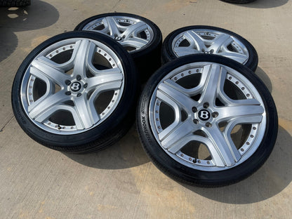 21" Bentley Continental OEM wheels rims Mulliner Flying Spur GT SET
