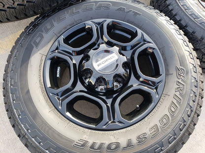 18" Ford F-250 F-350 Lariat FX-4 OEM 10479 black wheels 2023 2024 2025 NEW