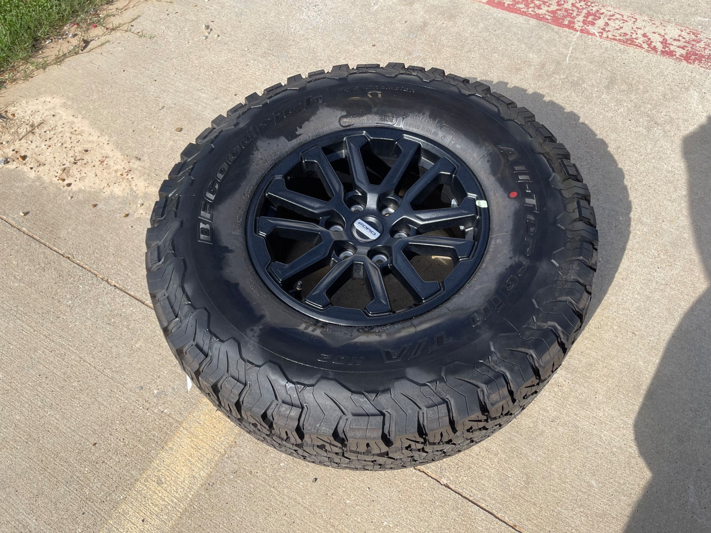 (1) 17" Ford F-150 Raptor OEM 10611 rim wheel Bronco 2026 2027 BFG 35" NEW