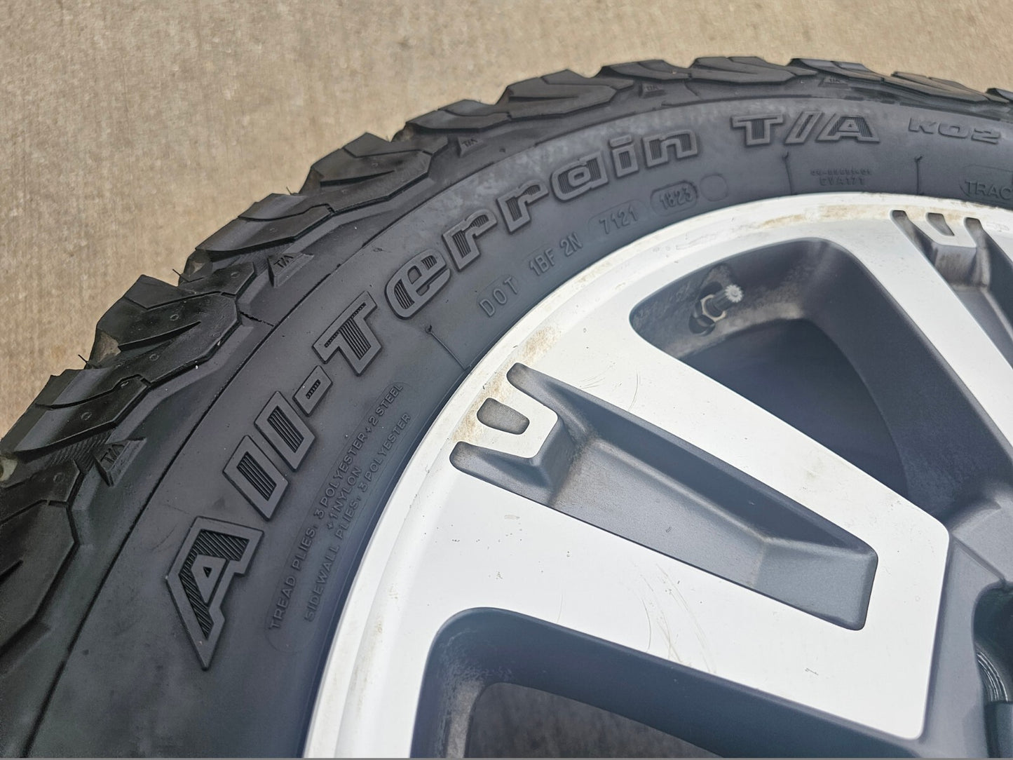 20" Toyota Tundra Sequoia 1794 OEM wheels rims 75159 tires 5x150 BFG