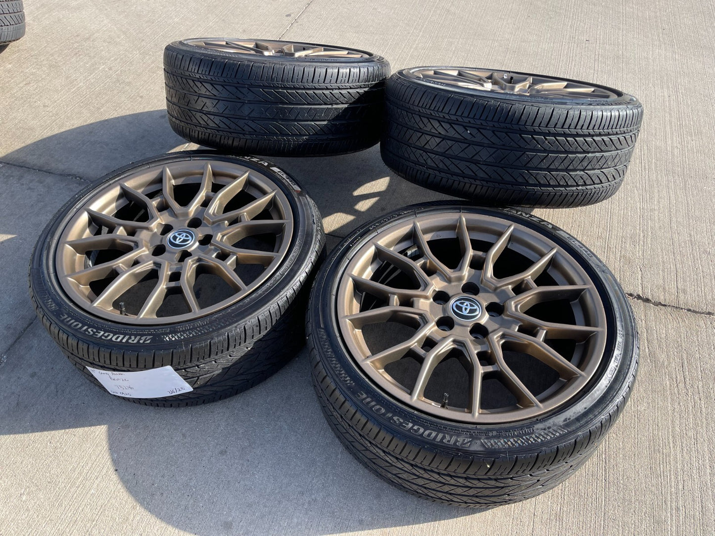 19" Toyota Camry OEM TRD Bronze wheels rims 75246 Avalon Lexus 2022 2023 2024