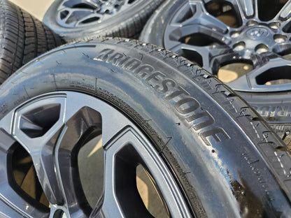 22" Dodge Ram 1500 OEM Laramie wheels LIMITED Gray 2685 2727 tires NEW
