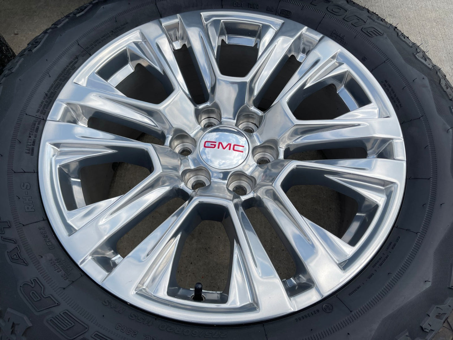 20" GMC Sierra Yukon Denali OEM 5917 wheels rims Chevy 2021 2022 2023 2025 2026