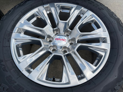 20" GMC Sierra Yukon Denali OEM 5917 wheels rims Chevy 2021 2022 2023 2025 2026