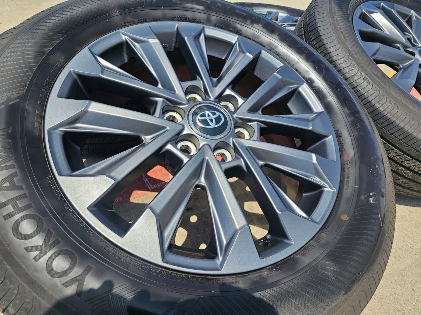 20" Toyota Land Cruiser OEM wheels rims 94057 Tundra Sequoia 2024 2025 2026