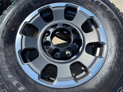 18" Ford F-250 F-350 OEM 10482 LARIAT rims wheels BRIDGSETONE SET NEW